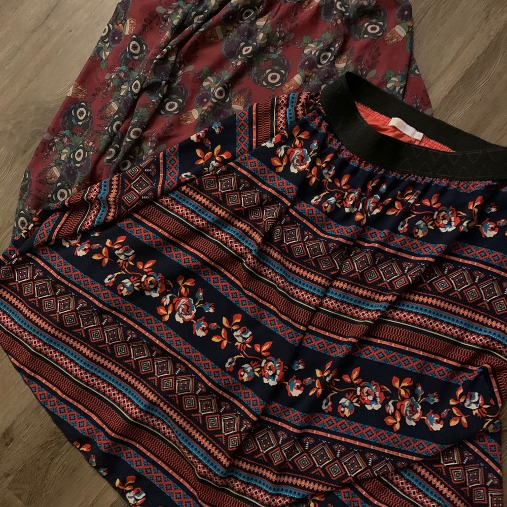 2 Lula Lola skirts size m